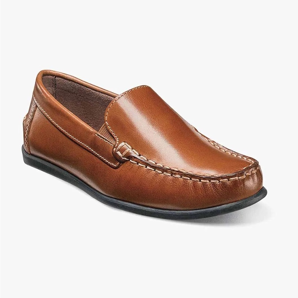 Florsheim Jasper Jr Boys Moc Toe Venetian Loafer size 2